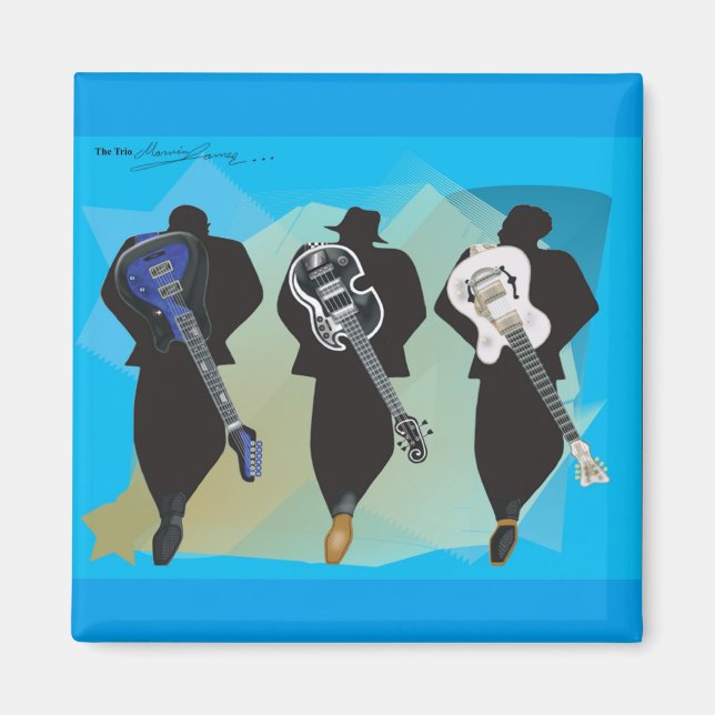 The Trio Collection-Square Magnet (Front)