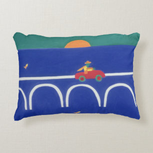 The Trip that Never Was 2002 Decorative Cushion