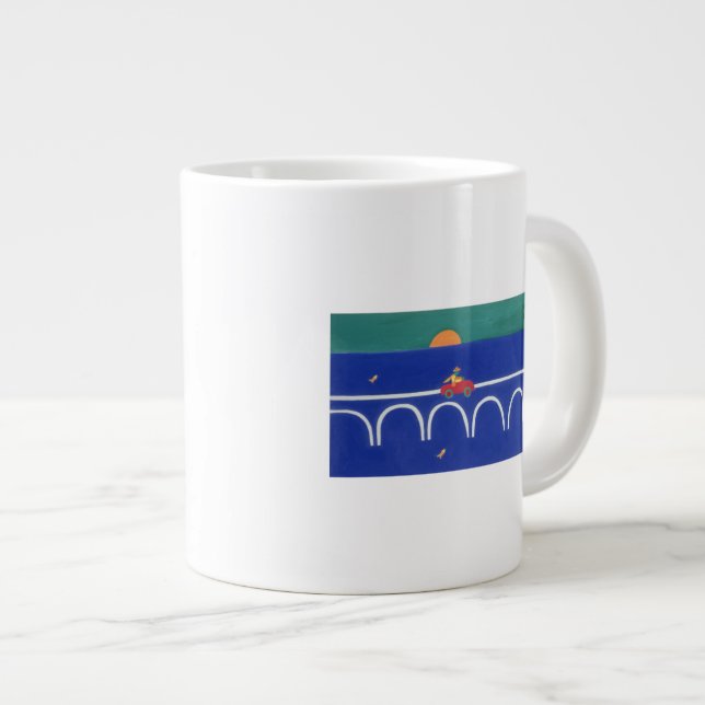 The Trip that Never Was 2002 Large Coffee Mug (Front Right)