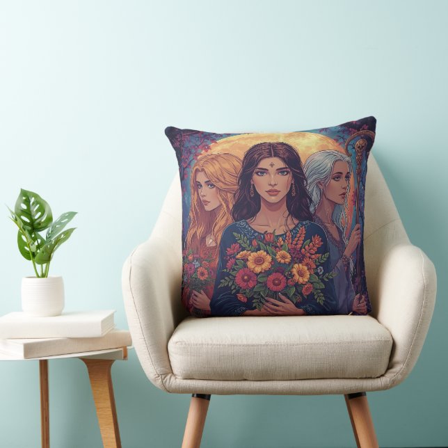 The Triple Goddess Cushion (Chair)