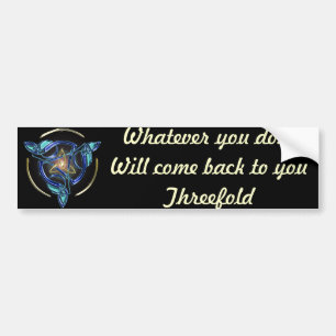 The Triquetra Bumper Sticker