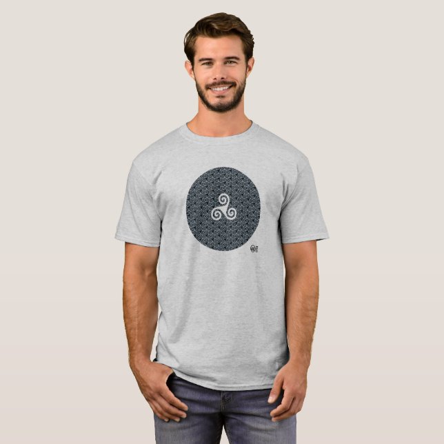 The Triskel Circle T-Shirt (Front Full)