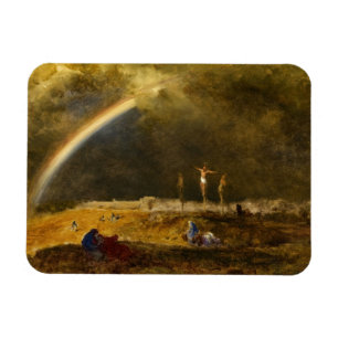 The Triumph at Calvary, 1874 by George Inness Magnet