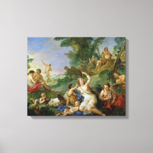 The Triumph of Bacchus Canvas Print