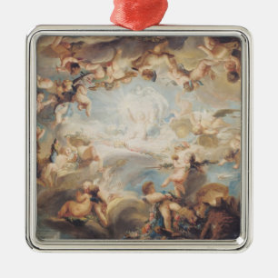 The Triumph of Cupid over all the Gods, 1752 Metal Tree Decoration
