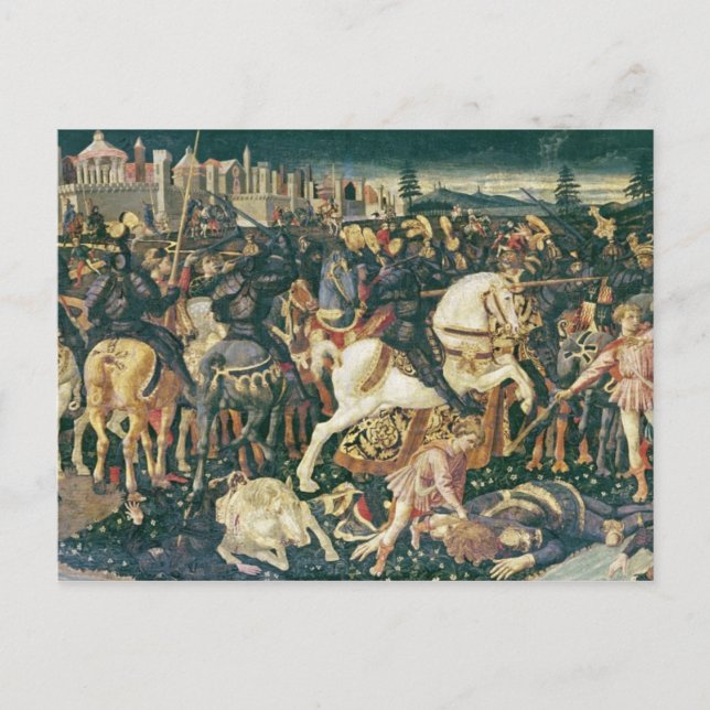 The Triumph of David and Saul, c.1445-55 Postcard (Front)