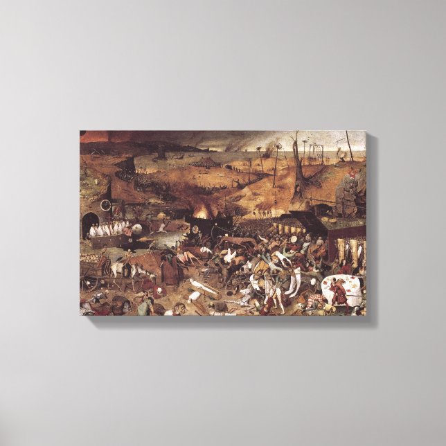 The Triumph of Death by Peter Bruegel Canvas Print (Front)