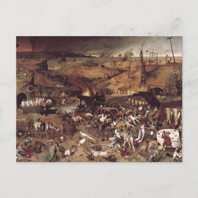The Triumph of Death by Peter Bruegel Postcard (Front)