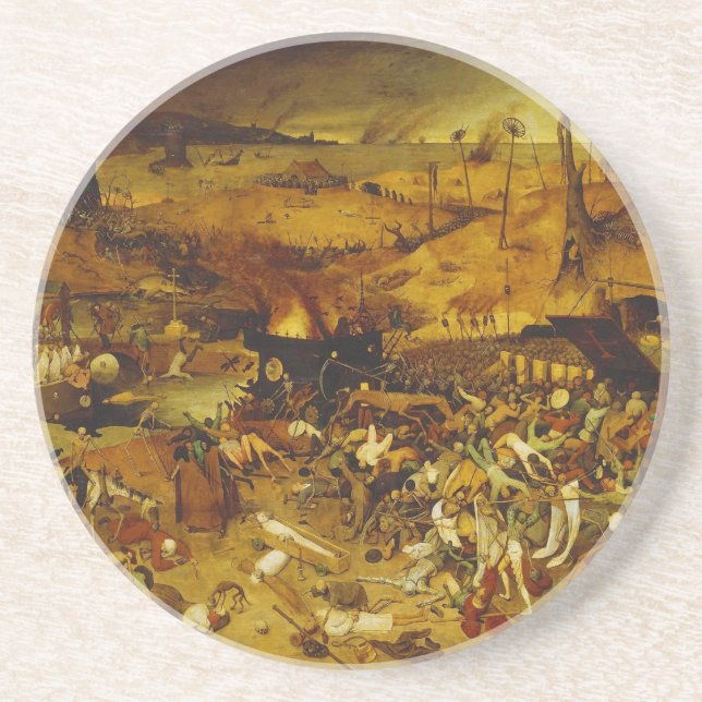 The Triumph of Death by Pieter Bruegel the Elder Coaster (Front)