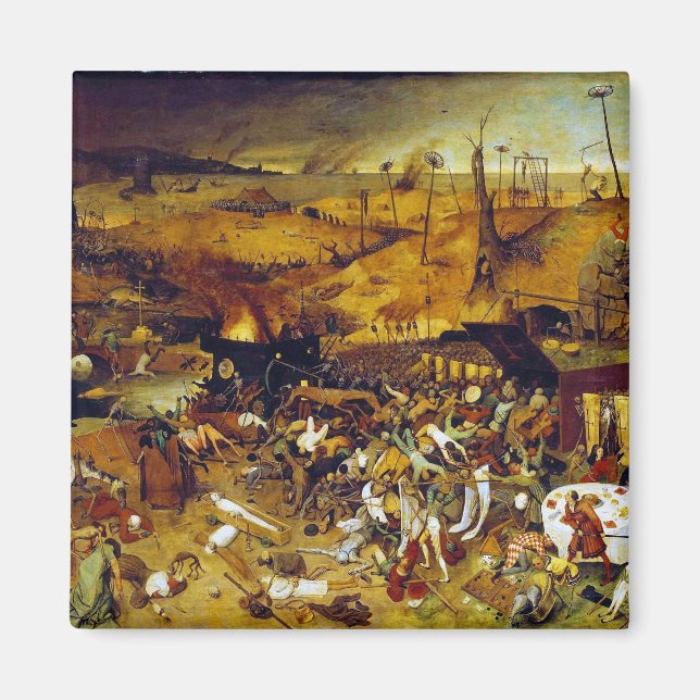 The Triumph of Death by Pieter Bruegel the Elder Magnet (Front)