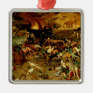 The Triumph of Death, c.1562 (oil on panel) Metal Tree Decoration
