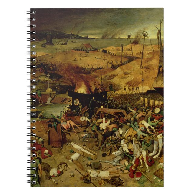 The Triumph of Death, c.1562 (oil on panel) Spiral Notebook (Front)