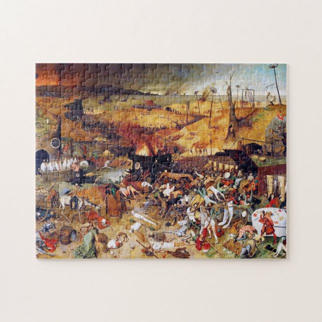 The Triumph of Death, Pieter Bruegel Jigsaw Puzzle (Horizontal)