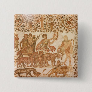 The Triumph of Dionysus 15 Cm Square Badge