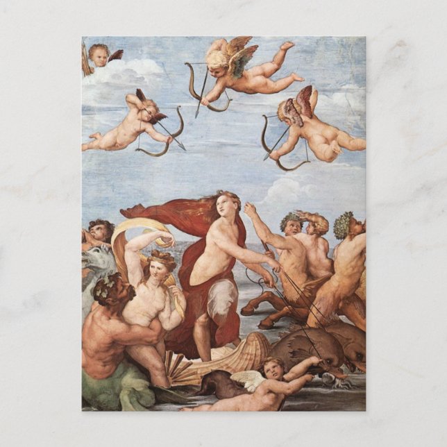 The Triumph of Galatea Postcard (Front)