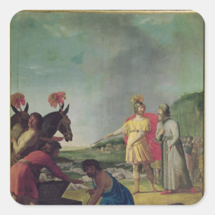 The Triumph of Judas Maccabeus Square Sticker