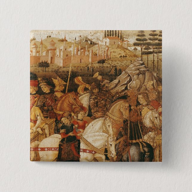 The Triumph of Julius Caesar 15 Cm Square Badge (Front)
