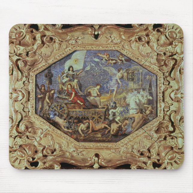 The Triumph of Louis XIII  over Enemies Mouse Pad (Front)