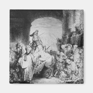 The Triumph of Mordecai, c.1640 Magnet