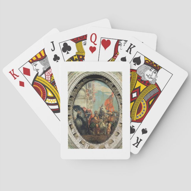 The Triumph of Mordecai Playing Cards (Back)