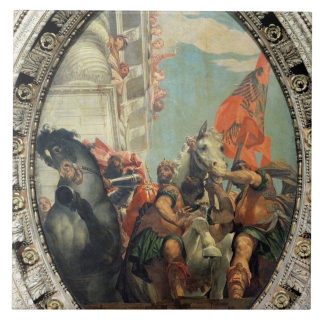 The Triumph of Mordecai Tile (Front)