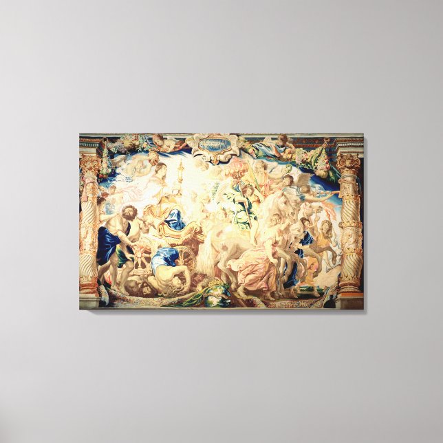 The Triumph of the Eucharist Canvas Print (Front)