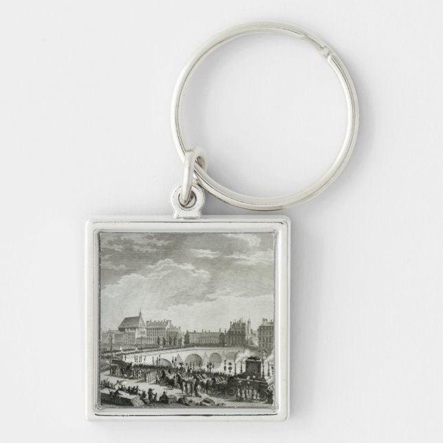 The Triumph of Voltaire Key Ring (Front)