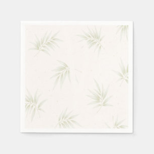 The Tropical Imperial Bamboo Garden Wedding  Napkin