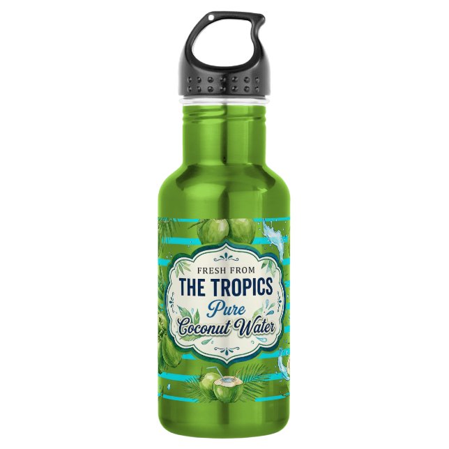 The Tropics 532 Ml Water Bottle (Front)