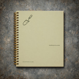 The Trowel -Botanists Pause- Minimalist Planner