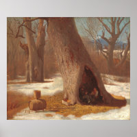 The Truants - Eastman Johnson Fine Art Poster