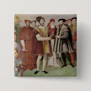 The Truce of Nice 15 Cm Square Badge