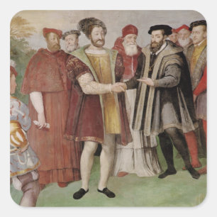 The Truce of Nice Square Sticker