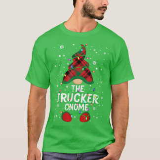 The Trucker Gnome Family Matching Group Xmas Light T-Shirt