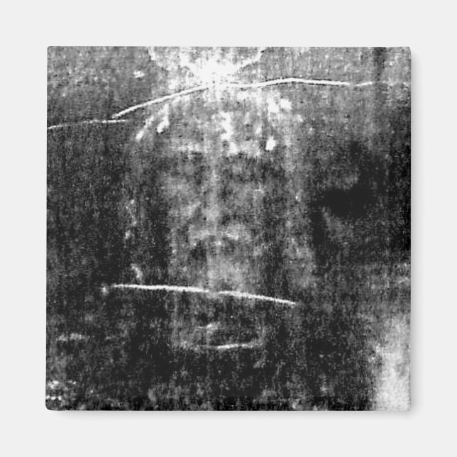 The True Face of Jesus Magnet (Front)