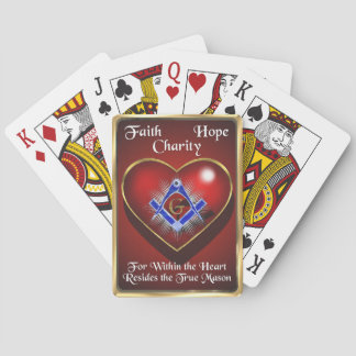 The True Freemason Playing Cards