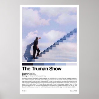 The Truman Show Movie Print