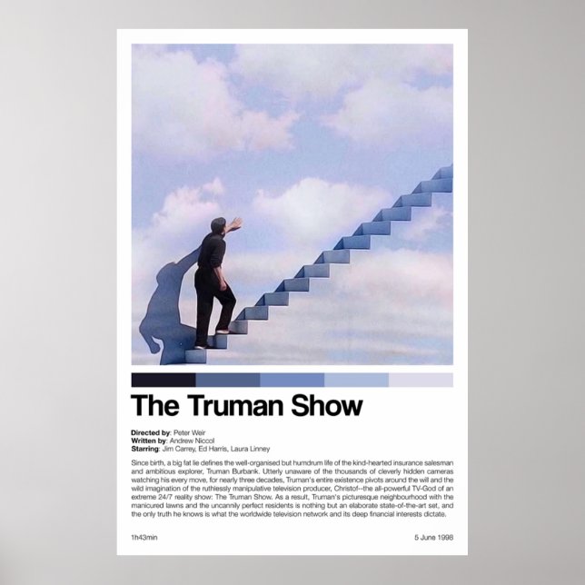The Truman Show Movie Print (Front)
