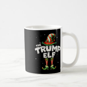 The Trump Elf Family Matching Group Christmas Coffee Mug