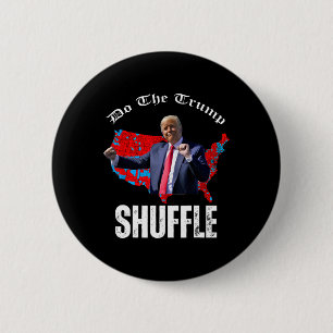 The Trump Shuffle Trump Elaine Dance Gif Trump Dan 6 Cm Round Badge