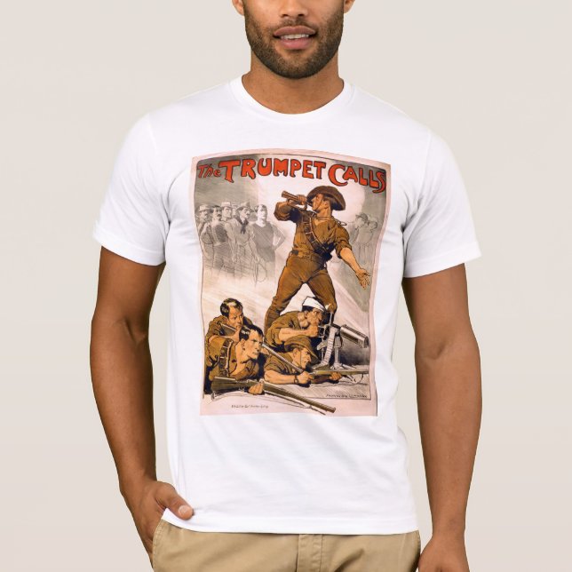The Trumpet Calls T-Shirt (Front)