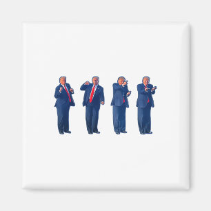 The Trumpty Dance Trump Dancing 4th Of July _1  Magnet