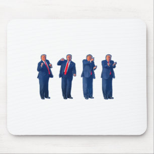 The Trumpty Dance Trump Dancing 4th Of July _1 Mouse Pad