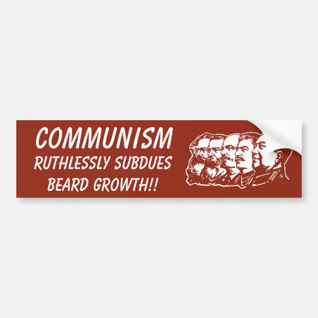 The Truth about Communism Bumper Sticker (Front)