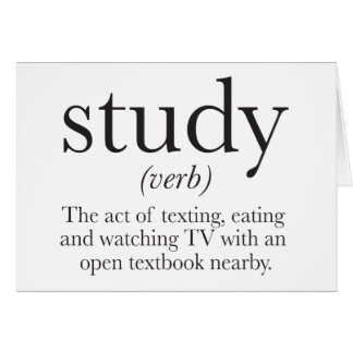 The truth about studying