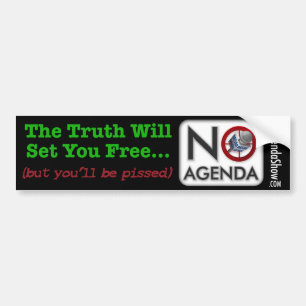 The Truth Hurts Bumper Sticker