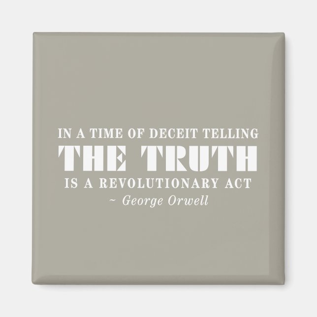 The Truth Refrigerator Magnet (Front)