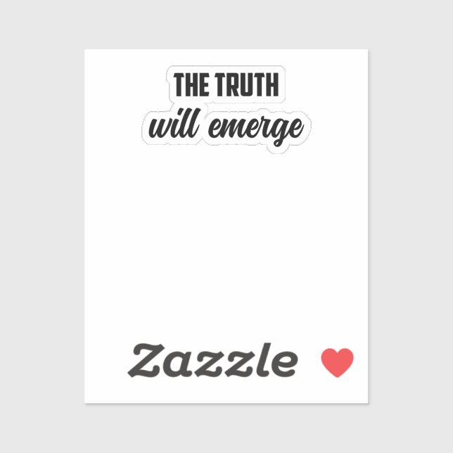 The Truth Will Emerge: Justice Seeker Perseverance (Sheet)