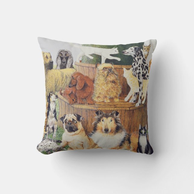 The Trysting tree Cushion (Front)