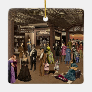 The Tube Ceramic Ornament